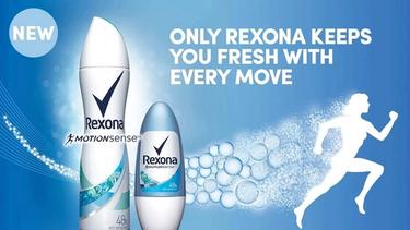 Rexona advertising banner