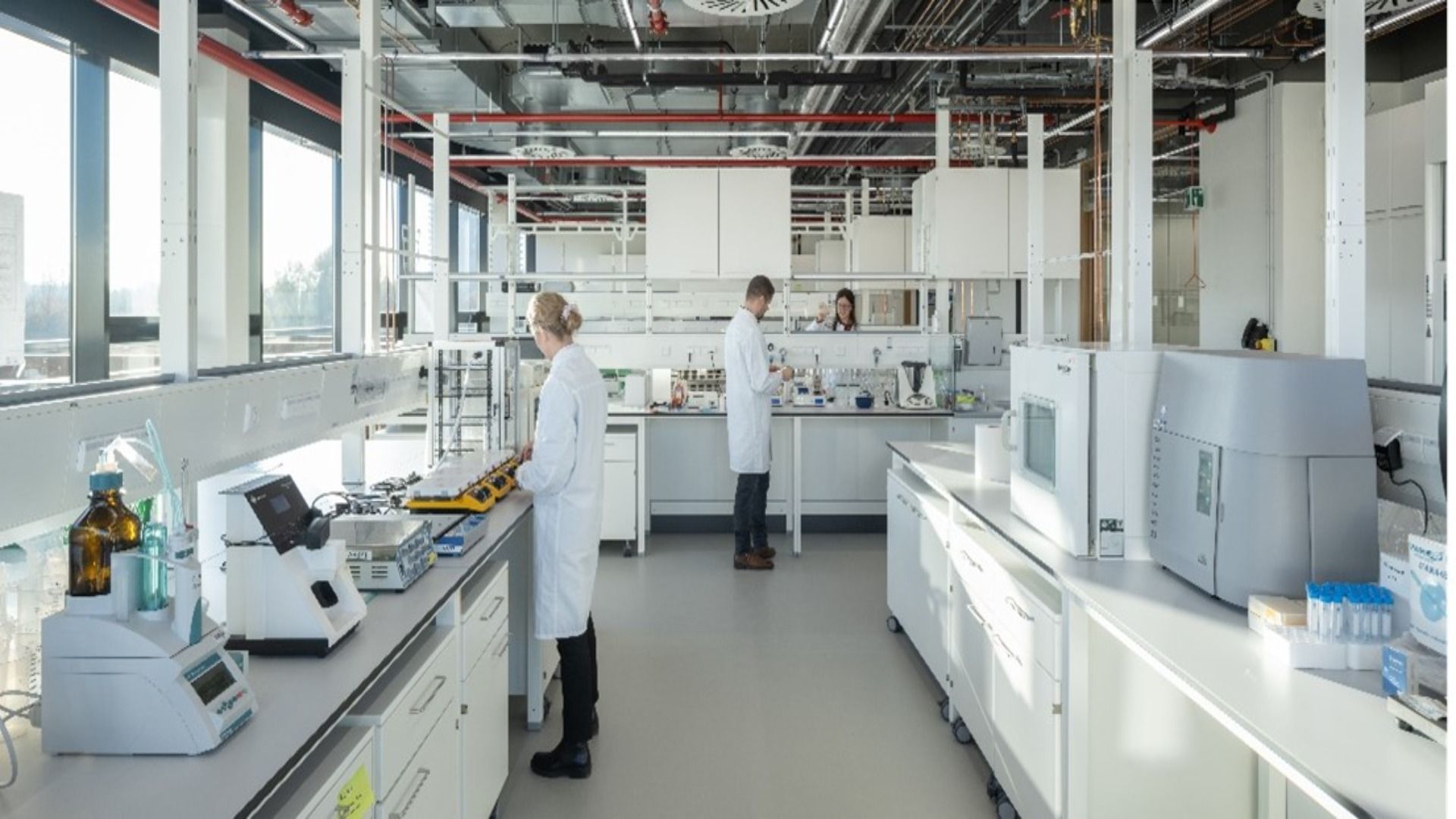 Suikerreductie testen in laboratorium.