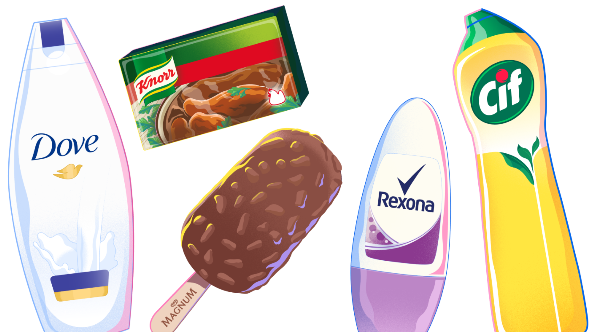 Diverse Unilever-producten