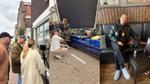 Behind the scenes bij het opnemen van de campagne.